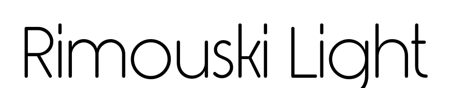 Rimouski Light Font Download Free
